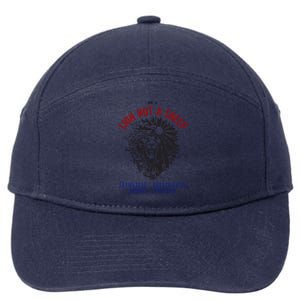 Conservative Lion Not A Sheep 7-Panel Snapback Hat