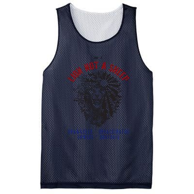 Conservative Lion Not A Sheep Mesh Reversible Basketball Jersey Tank