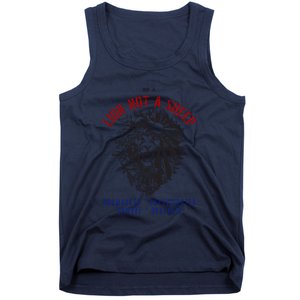 Conservative Lion Not A Sheep Tank Top