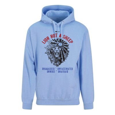 Conservative Lion Not A Sheep Unisex Surf Hoodie