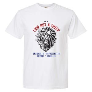 Conservative Lion Not A Sheep Garment-Dyed Heavyweight T-Shirt