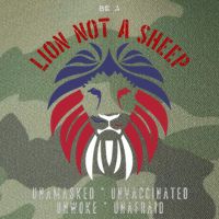 Conservative Lion Not A Sheep Legacy Tie Dye Trucker Hat