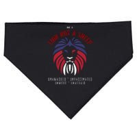 Conservative Lion Not A Sheep USA-Made Doggie Bandana