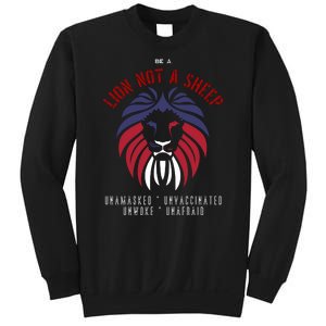 Conservative Lion Not A Sheep Sweatshirt