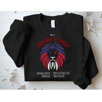 Conservative Lion Not A Sheep Sweatshirt