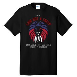 Conservative Lion Not A Sheep Tall T-Shirt