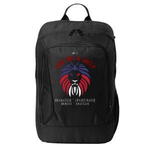 Conservative Lion Not A Sheep City Backpack