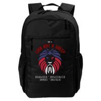 Conservative Lion Not A Sheep Backpack