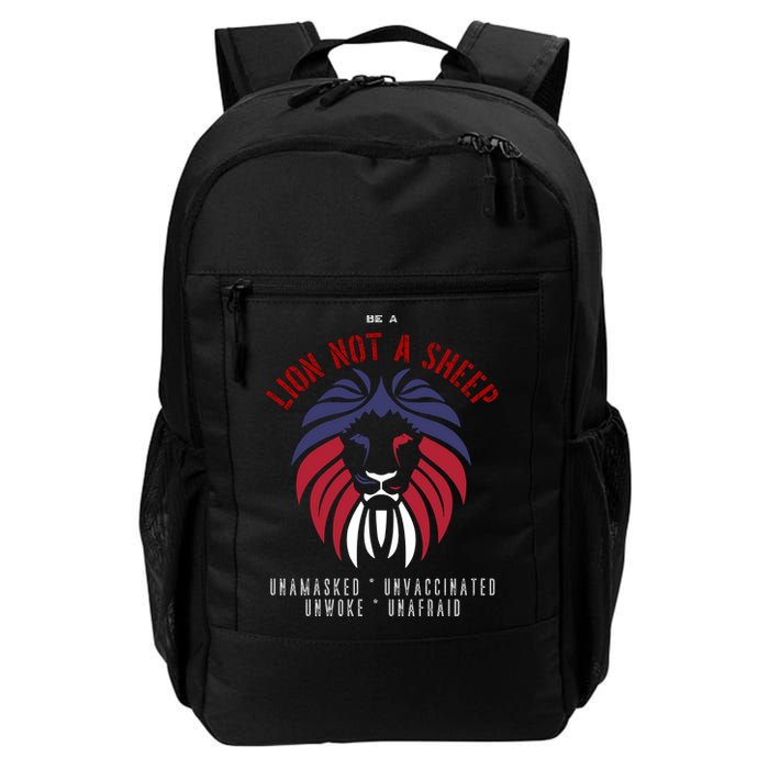 Conservative Lion Not A Sheep Backpack