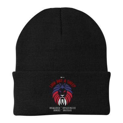 Conservative Lion Not A Sheep Beanie
