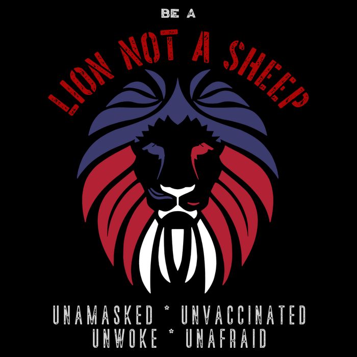 Conservative Lion Not A Sheep 16 in Basic Backpack