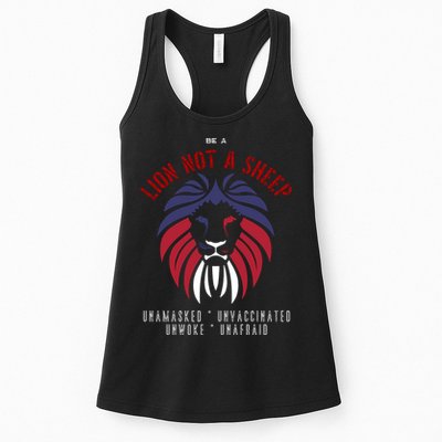 Conservative Lion Not A Sheep Womens Tank Top