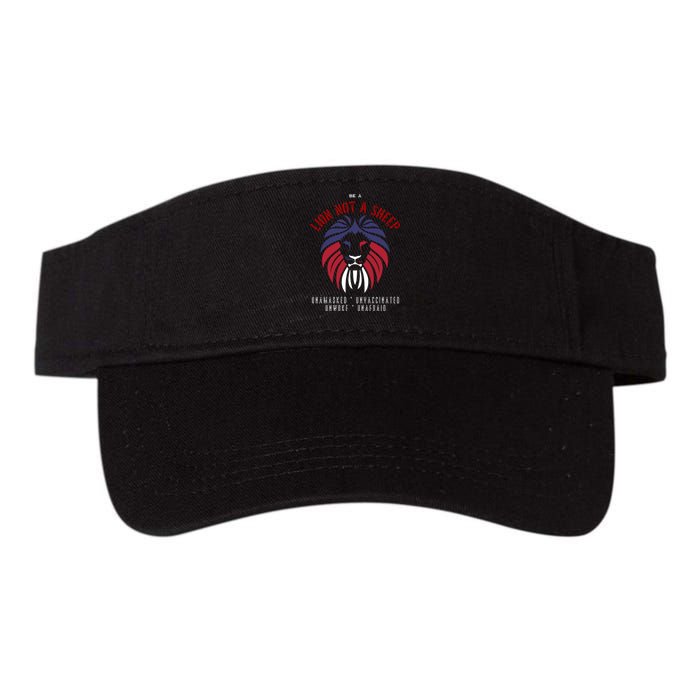 Conservative Lion Not A Sheep Valucap Bio-Washed Visor