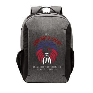 Conservative Lion Not A Sheep Vector Backpack