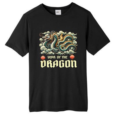 Chinese Lunar New Year 2024 Year Of The Dragon Zodiac Gift Tall Fusion ChromaSoft Performance T-Shirt