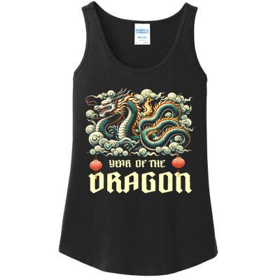 Chinese Lunar New Year 2024 Year Of The Dragon Zodiac Gift Ladies Essential Tank