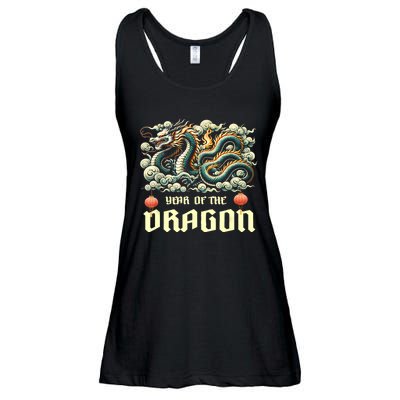 Chinese Lunar New Year 2024 Year Of The Dragon Zodiac Gift Ladies Essential Flowy Tank