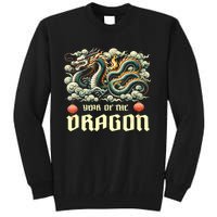 Chinese Lunar New Year 2024 Year Of The Dragon Zodiac Gift Tall Sweatshirt