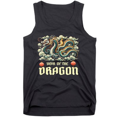 Chinese Lunar New Year 2024 Year Of The Dragon Zodiac Gift Tank Top