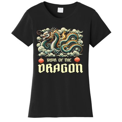 Chinese Lunar New Year 2024 Year Of The Dragon Zodiac Gift Women's T-Shirt