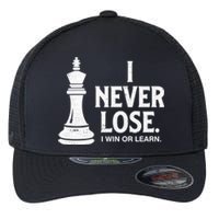 Chess Lovers Never Lose Gift Flexfit Unipanel Trucker Cap