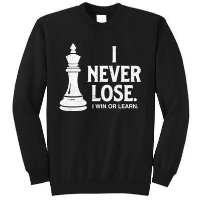 Chess Lovers Never Lose Gift Sweatshirt