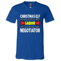 Christmas Labor Negotiator Union Works Council Member Cool Gift V-Neck T-Shirt