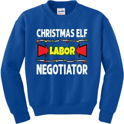 Christmas Labor Negotiator Union Works Council Member Cool Gift Kids Sweatshirt