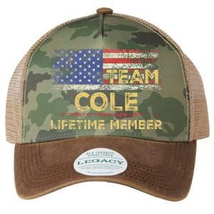 Cole Last Nameteam Cole Lifetime Member Legacy Tie Dye Trucker Hat