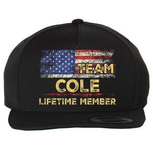 Cole Last Nameteam Cole Lifetime Member Wool Snapback Cap