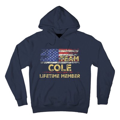 Cole Last Nameteam Cole Lifetime Member Hoodie