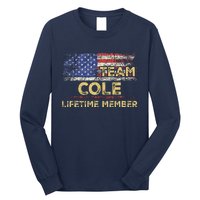 Cole Last Nameteam Cole Lifetime Member Long Sleeve Shirt