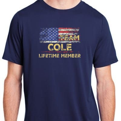 Cole Last Nameteam Cole Lifetime Member Adult ChromaSoft Performance T-Shirt