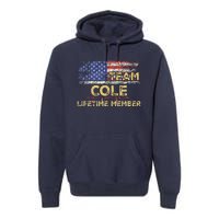 Cole Last Nameteam Cole Lifetime Member Premium Hoodie