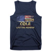 Cole Last Nameteam Cole Lifetime Member Tank Top