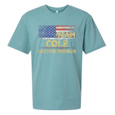 Cole Last Nameteam Cole Lifetime Member Sueded Cloud Jersey T-Shirt