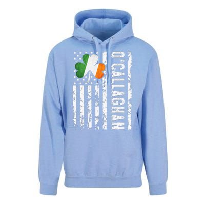 Callaghan Last Name Irish Pride Flag USA St Patrick's Day Day Unisex Surf Hoodie