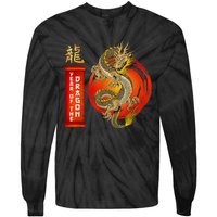 Chinese Lunar New Year 2024 Year Of The Dragon Zodiac Sign Tie-Dye Long Sleeve Shirt