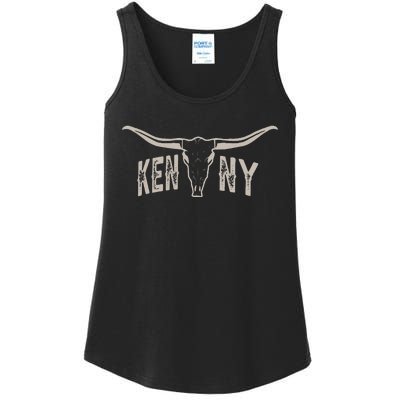 Classic Last Name Kenny Personalized Awesome Ladies Essential Tank