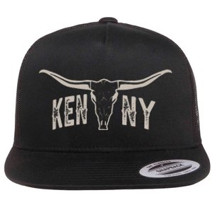 Classic Last Name Kenny Personalized Awesome Flat Bill Trucker Hat