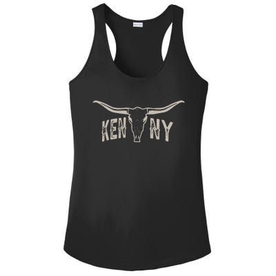 Classic Last Name Kenny Personalized Awesome Ladies PosiCharge Competitor Racerback Tank