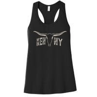 Classic Last Name Kenny Personalized Awesome Women's Racerback Tank