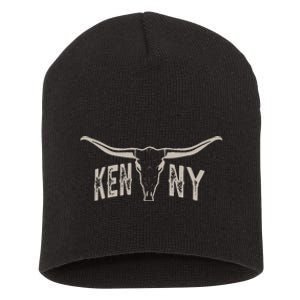 Classic Last Name Kenny Personalized Awesome Short Acrylic Beanie