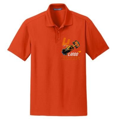 Cool Lando Norris F1 Racing Signature Dry Zone Grid Polo