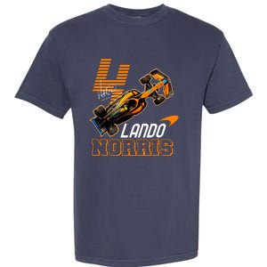 Cool Lando Norris F1 Racing Signature Garment-Dyed Heavyweight T-Shirt