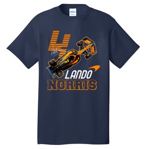 Cool Lando Norris F1 Racing Signature Tall T-Shirt