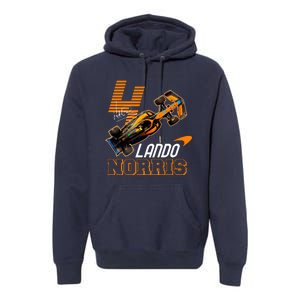 Cool Lando Norris F1 Racing Signature Premium Hoodie