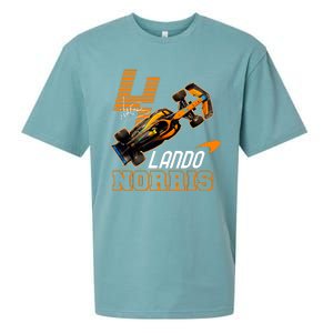 Cool Lando Norris F1 Racing Signature Sueded Cloud Jersey T-Shirt