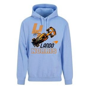 Cool Lando Norris F1 Racing Signature Unisex Surf Hoodie