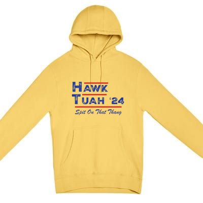 Cuthardy Last Name Family Reunion Vacationhawk Tuah 24 Spit On That Thang Parody Premium Pullover Hoodie